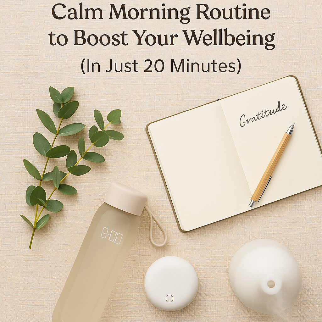 “A Calm Morning Routine to Boost Your Wellbeing (In Just 20 Minutes)”