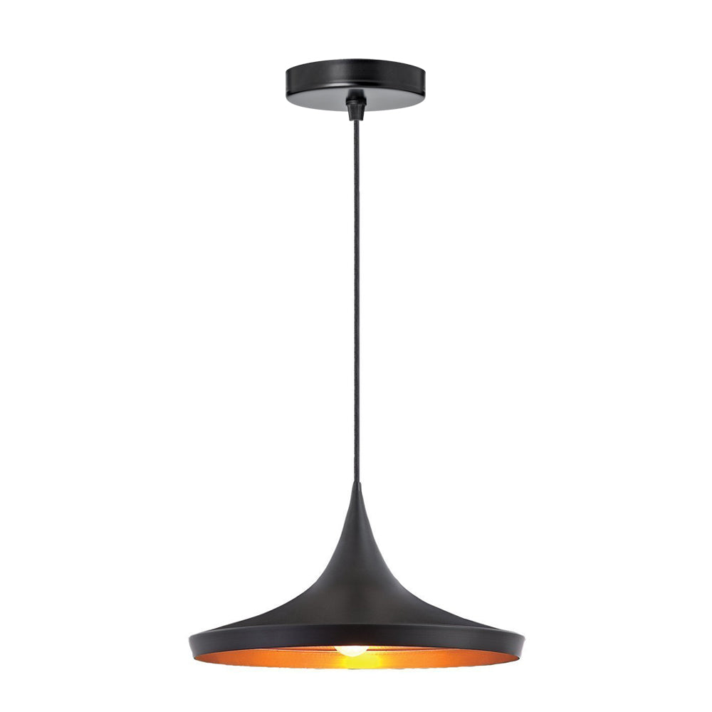 Vintage Golden Interior Elegant Wide Ceiling Pendant Light~3156-5